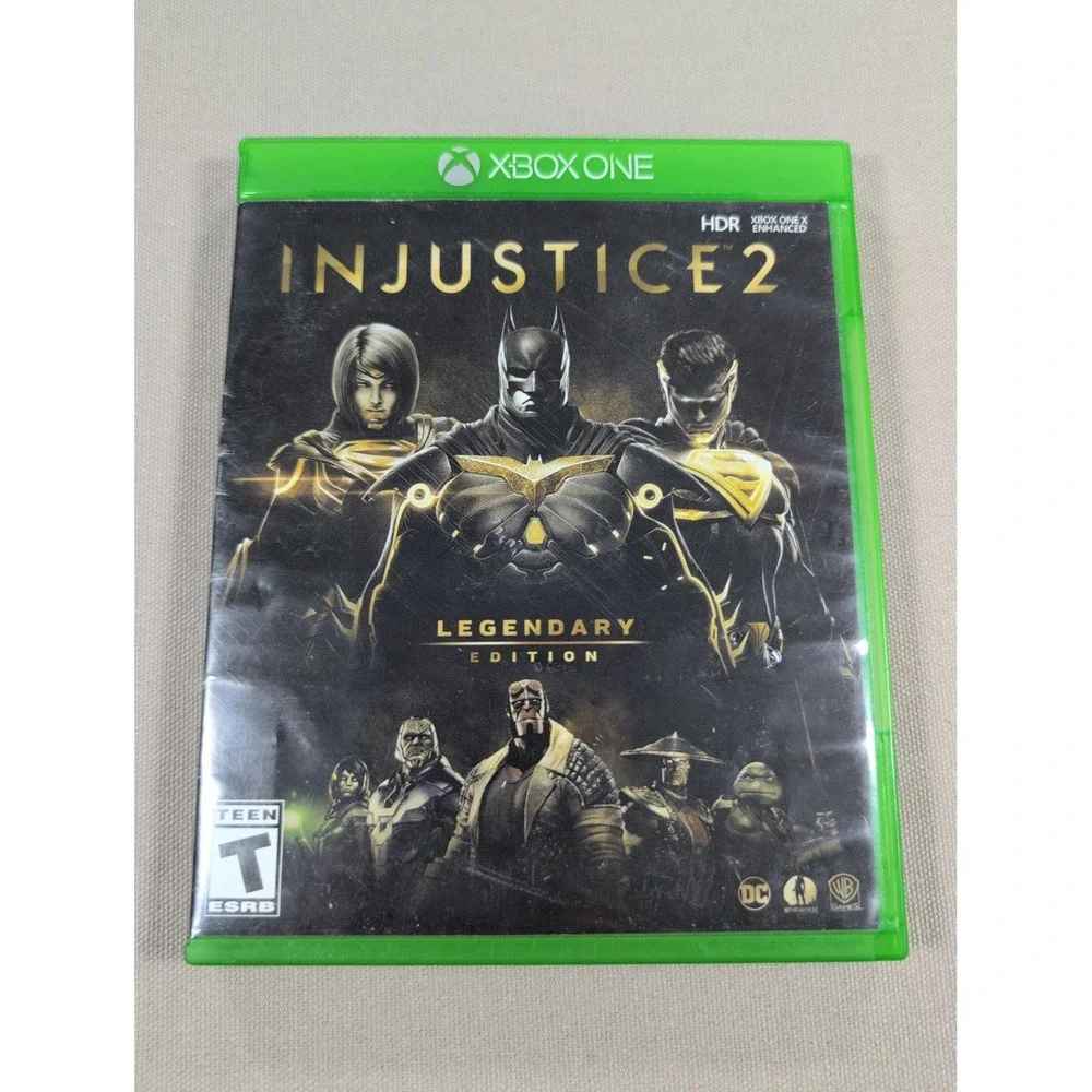 WB Games Injustice 2 Legendary Edition Xbox One Fighting Game No Manual